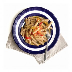 Penne Integrali Bio "Gentile" con peperoni al profumo d'estate